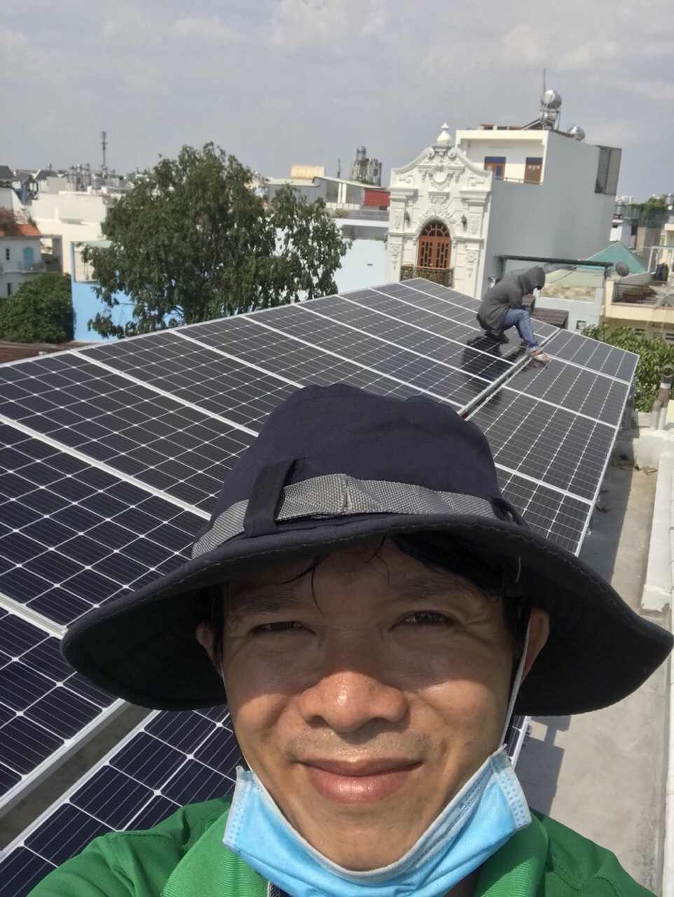 Lắp đặt điện mặt trời 7kwp cho Anh Minh Gò Vấp